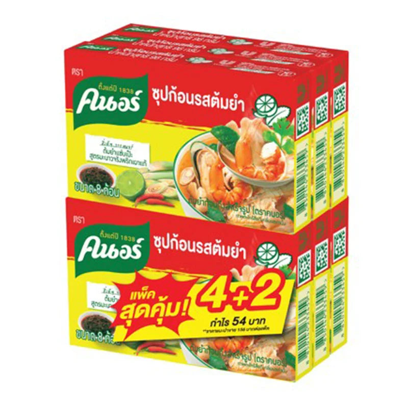 Knorr Cube Tom Yum 96G X6