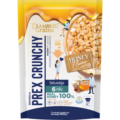 Diamond Grains Granola Prex Crunchy Honey Flavor