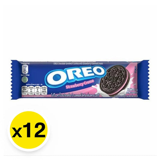 Oreo Sandwich Cookies With Strawberry Filling 26.25g