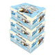 Grinny Cookie and Cream coated snack boxes, 12 packs of 15g each, filled with cookie and cream flavor, in a colorful packaging.
