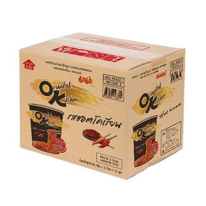 Mama Oriental Kitchen Instant Cup Noodles Hot Korean 80g x36