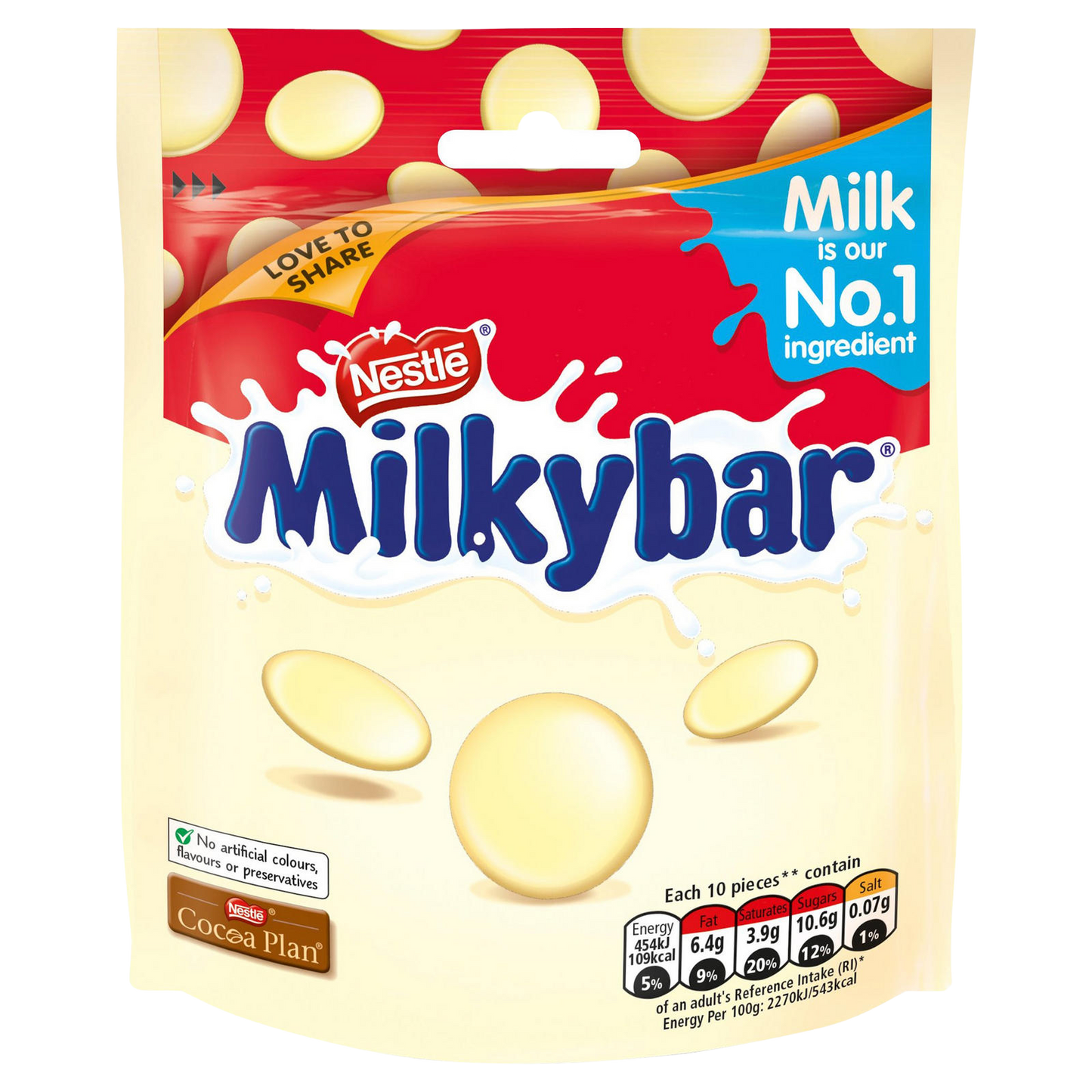 Nestle Milkybar White Chocolate Sharing Bag