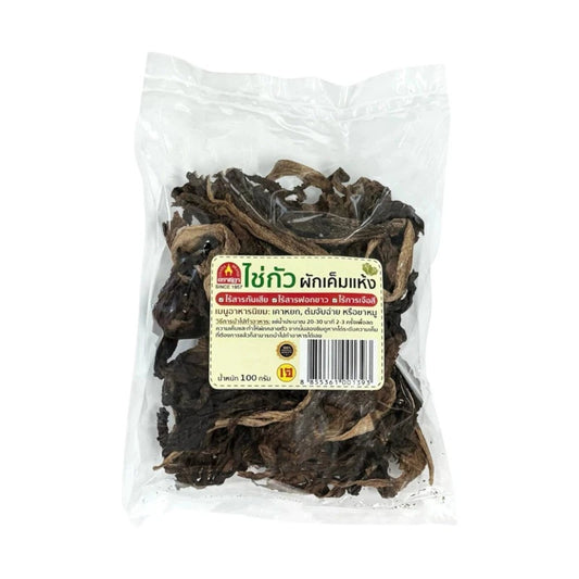 Chada dried salted mustard greens, 100g, fragrant and clean, ideal for braised pork, soup, and stewed pork leg dishes.