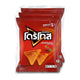 DORITOS Spicy BBQ corn tortilla chips in a 50g bag, arranged in a row with colorful spicy BBQ flavor packaging.