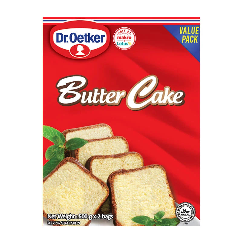 DR.OETKER Butter Cake Mix Flour 500g x2