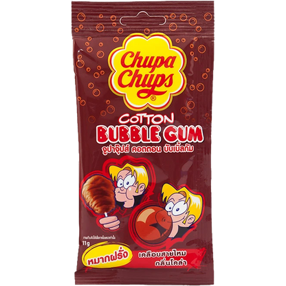 Chupa Chups Cotton Bubble Gum Assorted Flavours (Strawberry