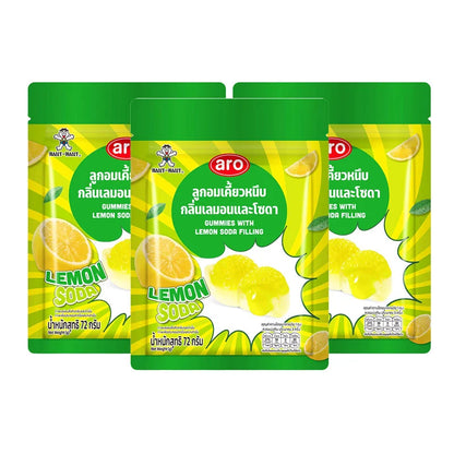 ARO Gummy Lemonsoda 72g x3