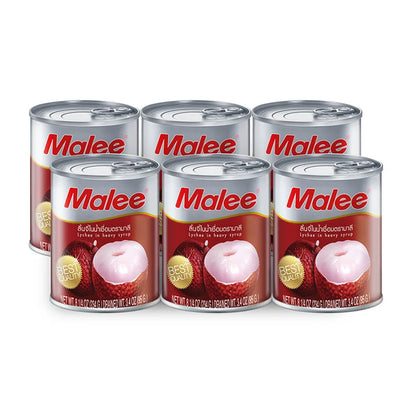 Malee Lychee In Heavy Syrup 8 25 Oz x6