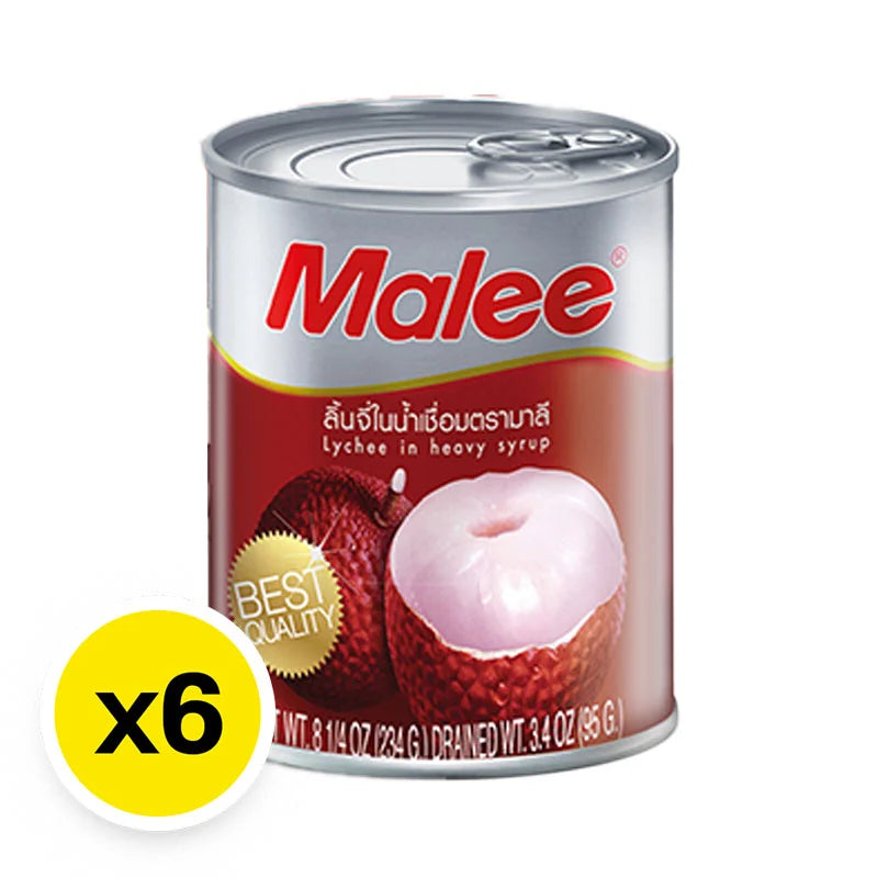 Malee Lychee In Heavy Syrup 8 25 Oz x6