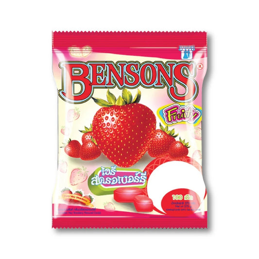 BENCONS Fruity Candy Very Strawberry (100 Pcs) 270g