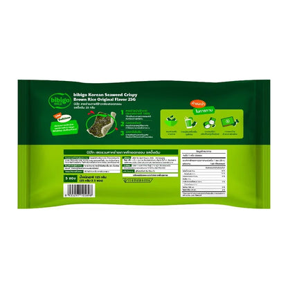 Bibigo Seaweed Crispy Brown Rice 125g