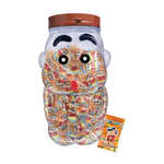 Makro Shinchan tamarind-flavored candy tablets, 260-piece dry grocery snack, shown in colorful packaging.