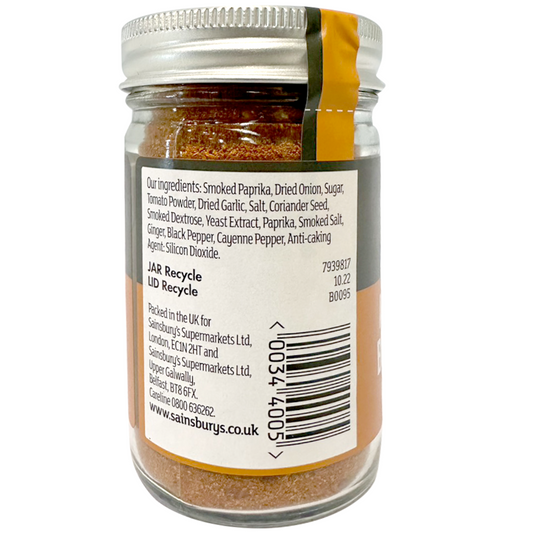 Sainsbury's Itc Mild & Smoky Bbq Seasoning