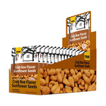 Gain YUM Sunflower Seeds Crab Roe Flavor 360g, dry grocery snack in a resealable bag with sunflower seeds visible inside.