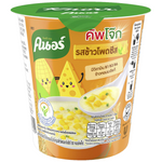 Knorr Jok Cup Corn Cheese, a ready-to-eat snack in a cup with corn and cheese, perfect for quick, savory bites.