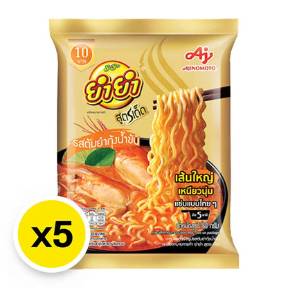Yumyum Sood Ded Instant Noodles Tom Yum Kung Creamy Flavour 80g