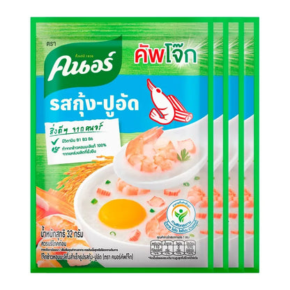 KNORR CUP JOK SACHET INSTANT PORRIDGE WITH SHRIMP AND CRAB STICK