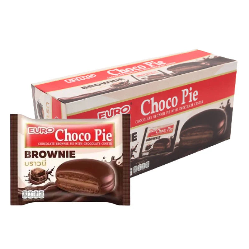 EURO CHOCOPIE Chocolate Brownie 17g x12