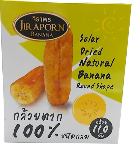 Jiraporn Sun Dried Natural Banana