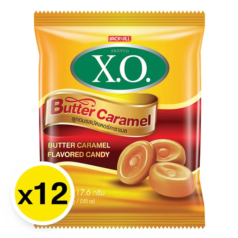 X.O. Butter Caramel Candy 17.6g x12