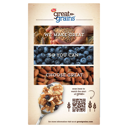 Post Great Grains Blueberry Nut Crunch Cereal