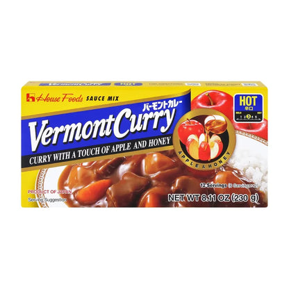 House Vermont Curry Hot 230g