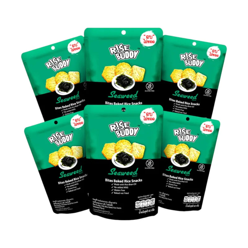 RISE BUDDY Crispy Rice Snacks That Are Healthy