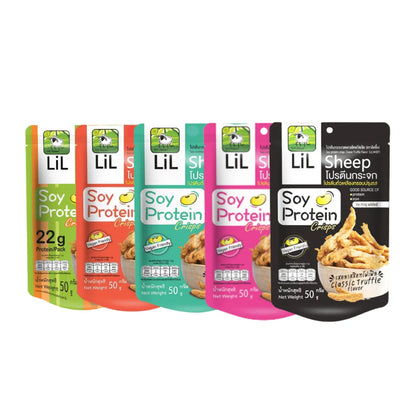 LILSHEEP Mixed Glass Protein Vegetarian Flavor 5 Packs 50g