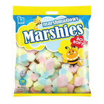 Markenburg vanilla marshmallow confectionery snack with soft, fluffy texture and smooth vanilla flavor in a close-up image.
