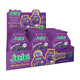 JELE Chewy Jelly Blackcurrant flavor, 18g snack pack, showcasing colorful, chewy jelly candies in a clear package.