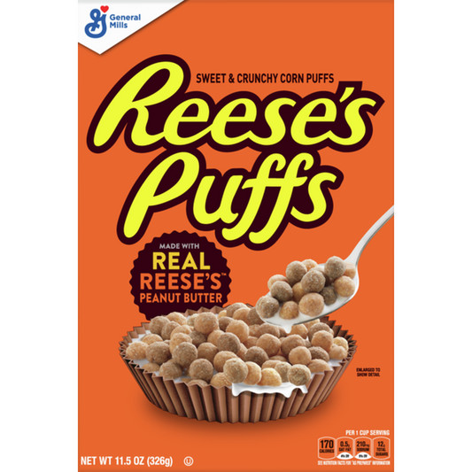 General Mills Reese's Puffs Peanut Butter Cereal