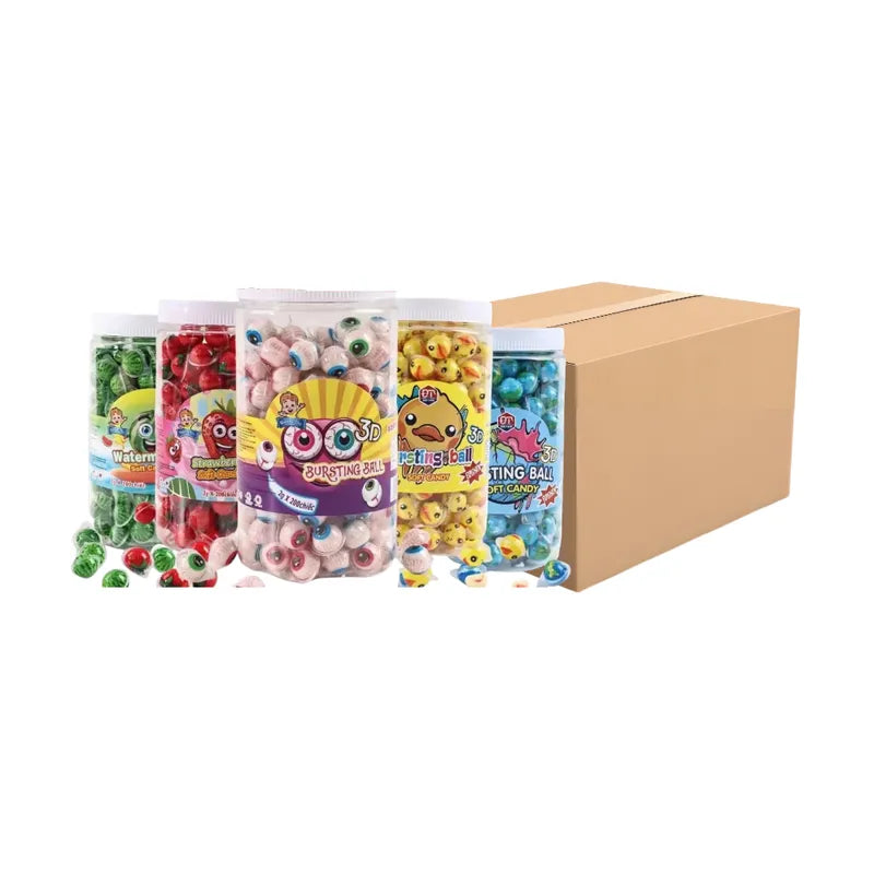 Chailai Inter Foods [whole Box Of 12 Jars] (200 Pieces) Tiny 3D