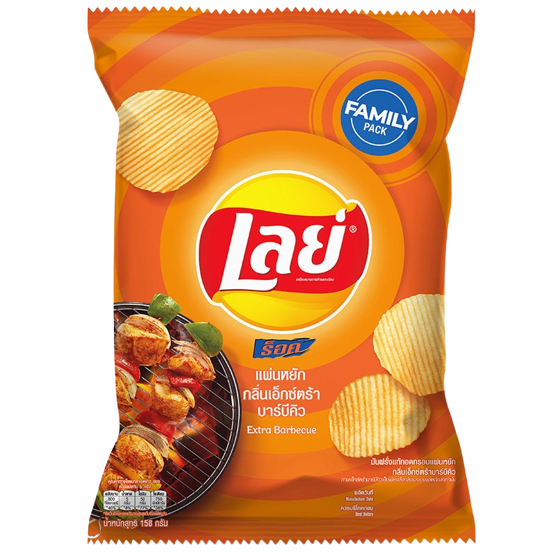 Lay's Rock Extra Bbq Family Pack