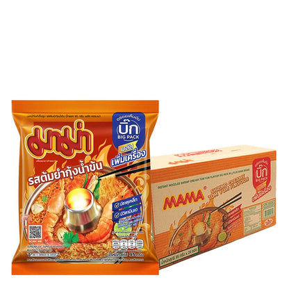 MAMA Big Pack Instant Noodle Creamy Shrimp Tom Yum 95g x24