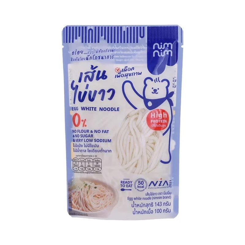 NIMNIM Egg White Noodles High Protein Flour-free