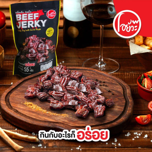 O-yua Salty Beef Jerky Quality With Secret Recipe Sold In The