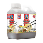 Deksomboon soybean paste 1000g jar, traditional Thai dry grocery ingredient, with label and lid visible.