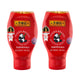 Two 500g bottles of Lee Kum Kee Panda Oyster Sauce with black and white label and red cap, side by side.
