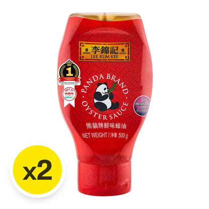 LEE KUM KEE Panda Oyster Sauce 500g x2
