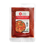 Namjai Red Curry Paste 100g jar in dry grocery section with label showing Thai spices and brand name NAMJAI.