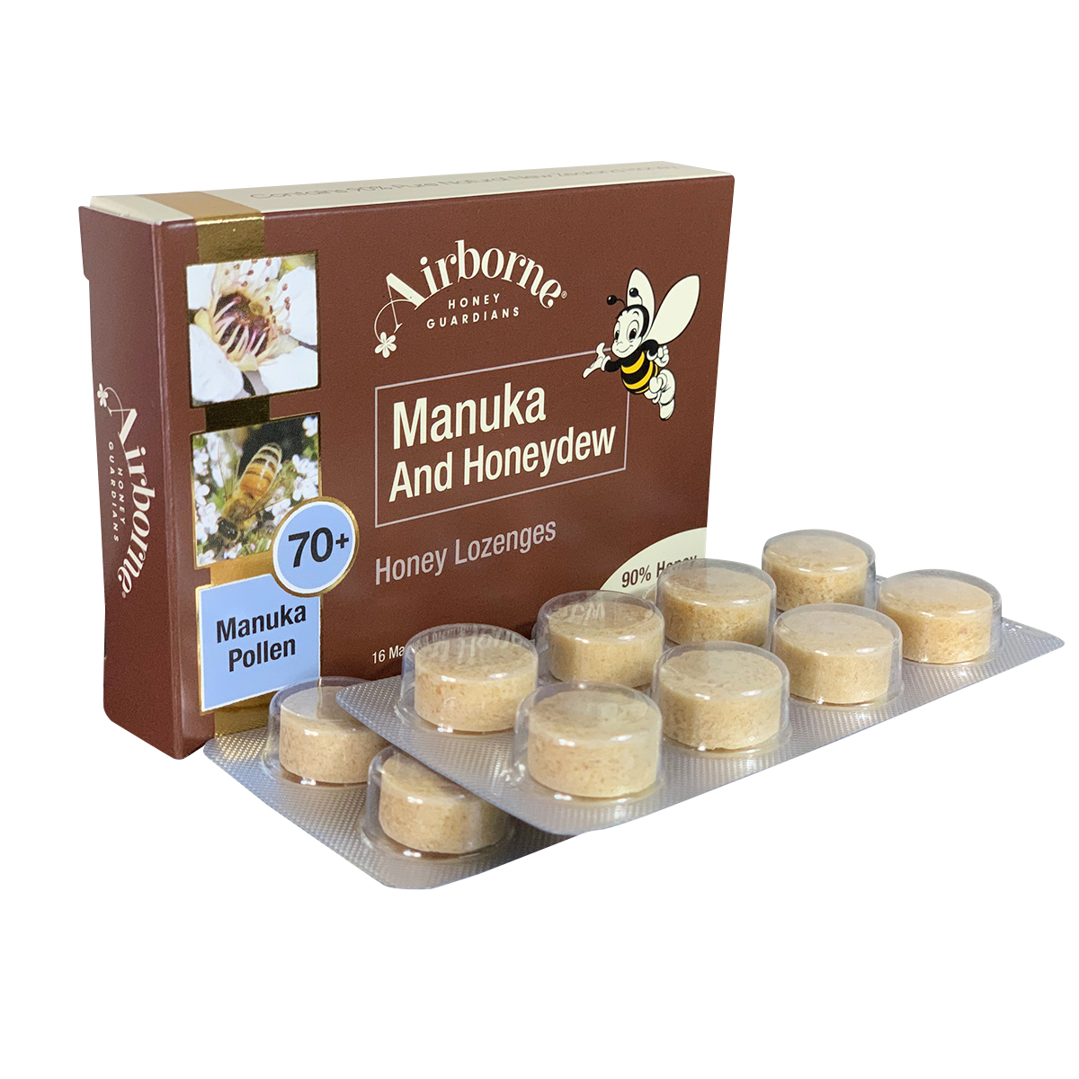 Airborne Manuka And Honeydew Lozenges