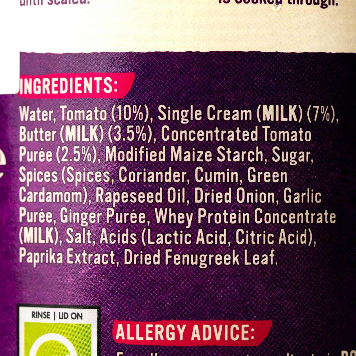 Patak's Butter Chicken Cooking Sauce