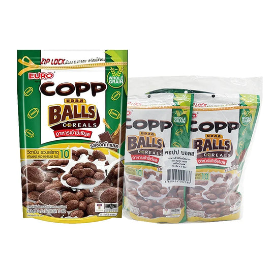 Copp Balls Wholegrain Cereals Chocolate 70g x3