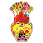 DR.BEAR Dr.bear Lollipop Mixed Fruit 1kg, colorful assorted fruit-flavored candies for snacks and confectionery.