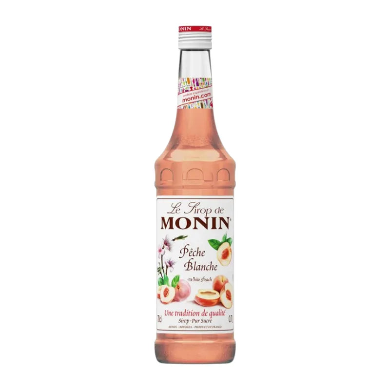 MONIN White Peach Syrup . | White Peach Syrup 700ml