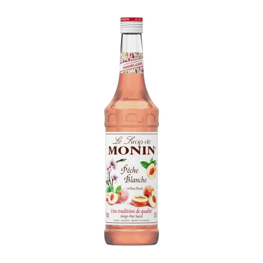 MONIN White Peach Syrup . | White Peach Syrup 700ml