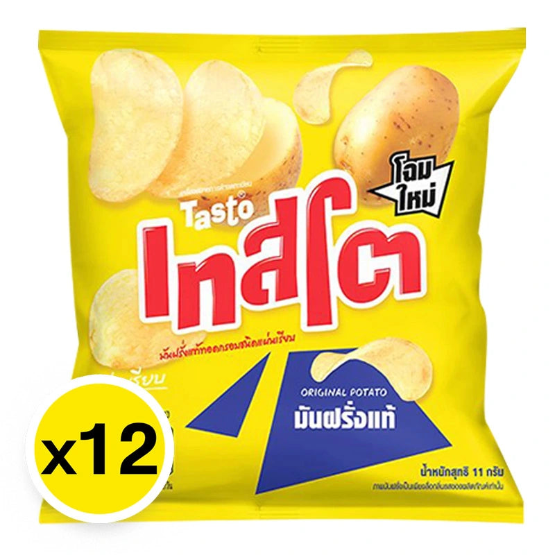 Tasto Potato Chips Salt 11g x12