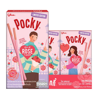 Pocky Rose Flavour 31g x10