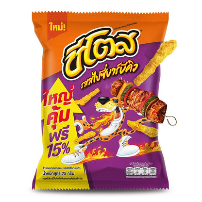Cheetos Corn Snack Spicy Barbecue 75g x3