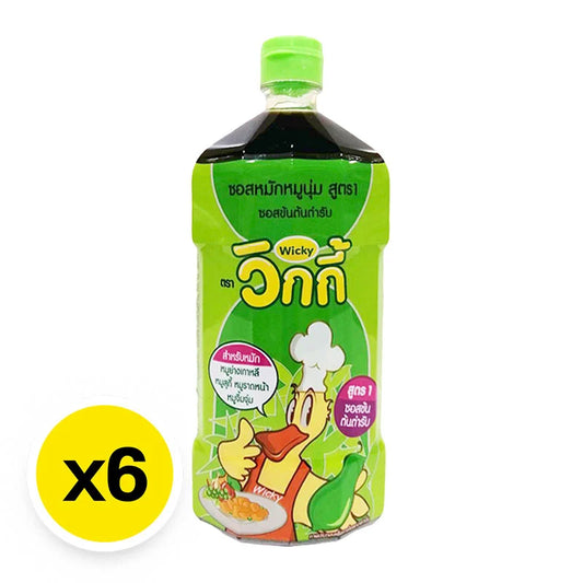 Wicky Marinade Sauce Green 800g x12